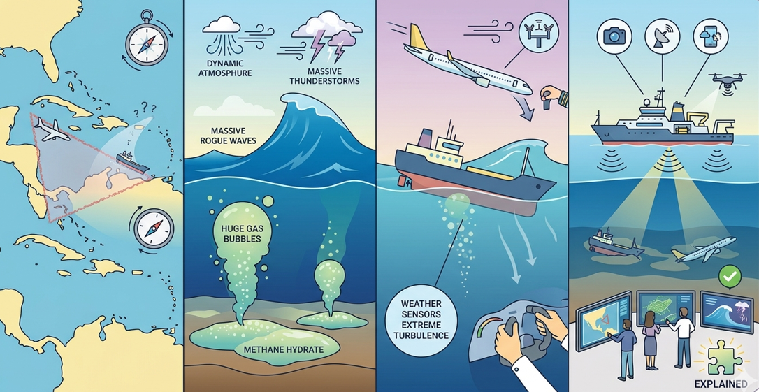 Misteri Segitiga Bermuda: Apa yang Sebenarnya Terjadi Menurut Sains Modern?